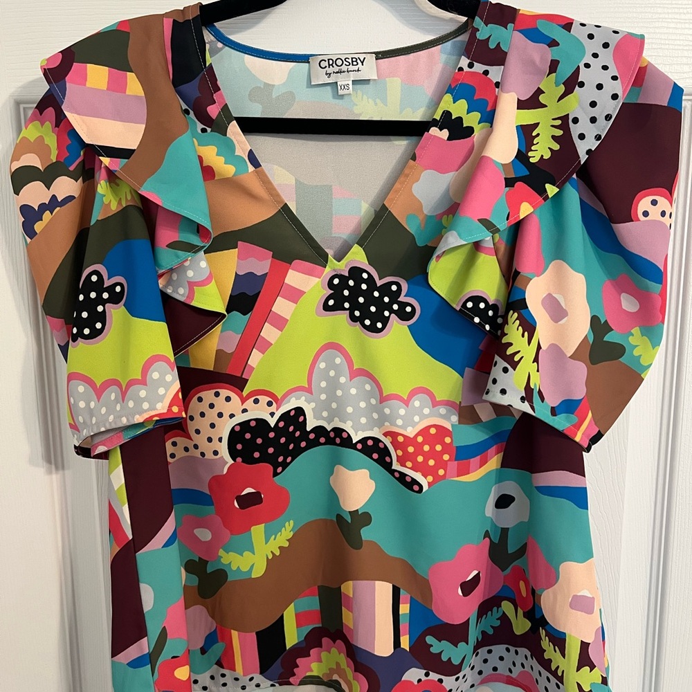 Crosby Multicolor Women's Top